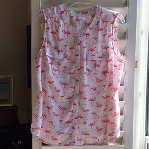 Flamingo blouse